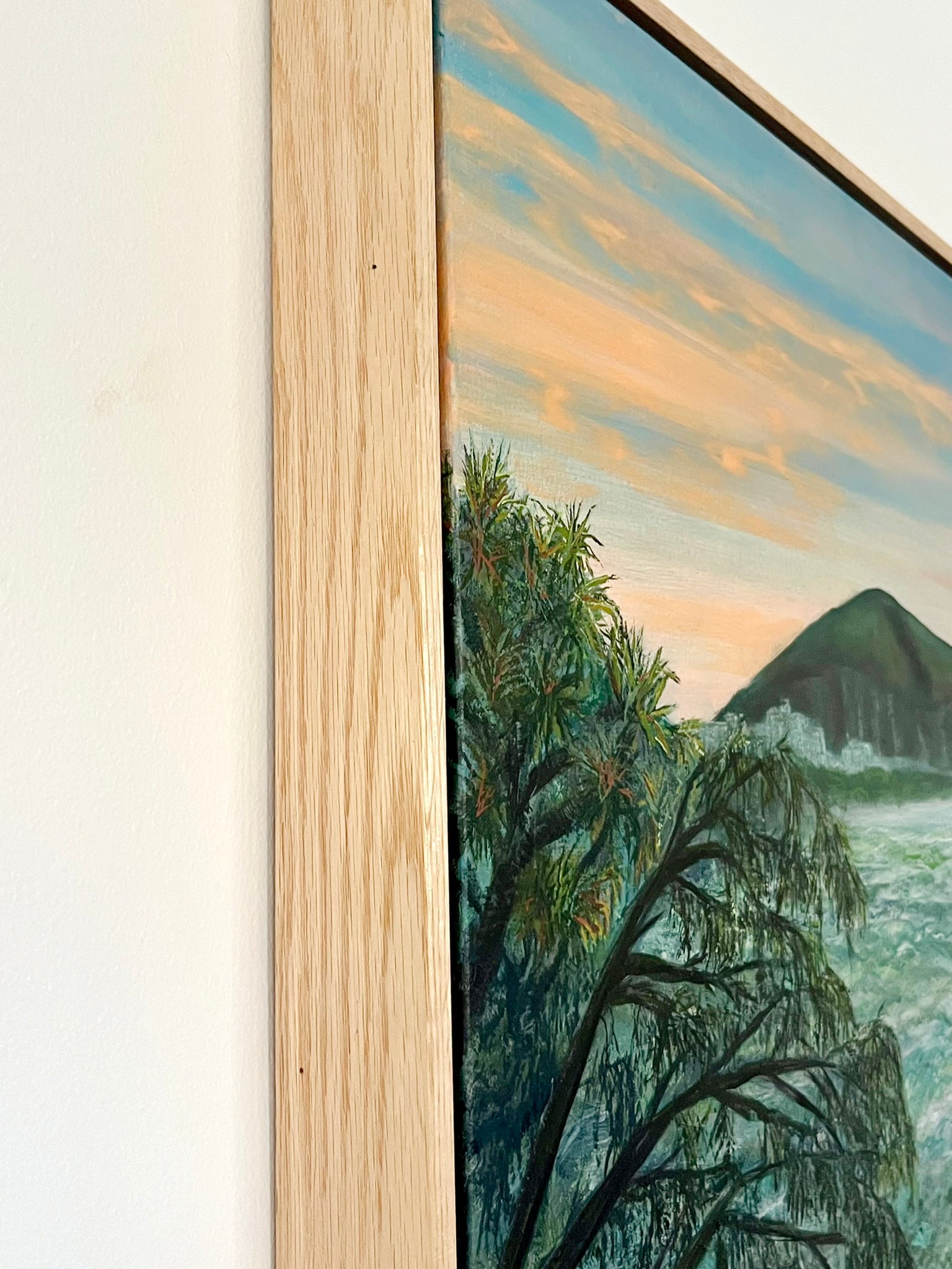 Mount Coolum in Naples Yellow (Original)